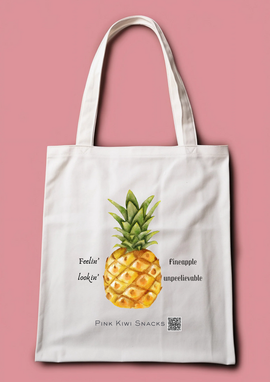 Luxury Pink Kiwi Shopper