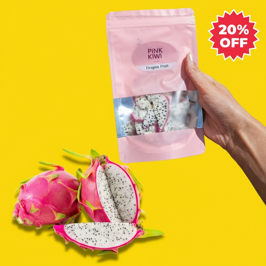 Dried White Dragon Fruit – 100% Natural, No Sugar | Exotic Superfruit Snack