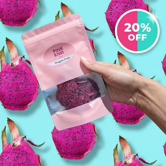 Dried Red Dragon Fruit – 100% Natural, No Sugar | Exotic Superfruit Snack