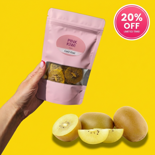 Dried Sungold Kiwi | 100% Natural, No Sugar | Tropical Snack